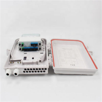 সিই অনুমোদিত 1x16 FTTH ফাইবার অপটিক বিতরণ বাক্স ribution